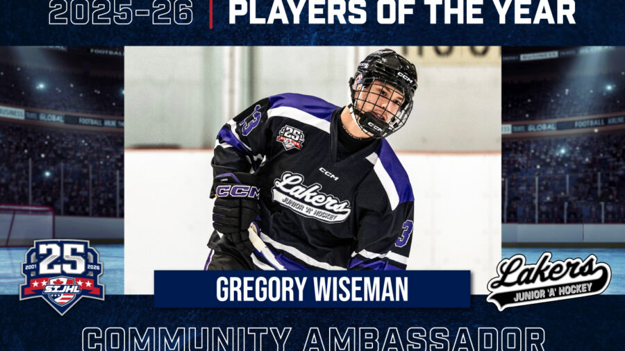 25/26 SIJHL Community Ambassador – Gregory Wiseman