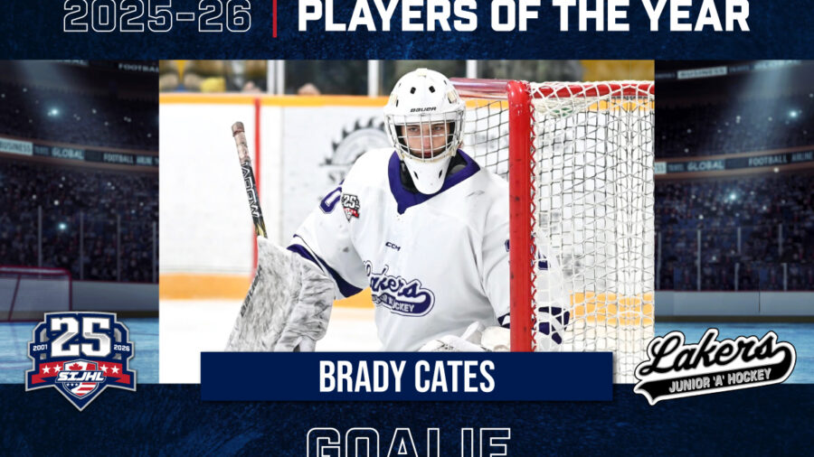 25/26 SIJHL Goalie of the Year – Brady Cates