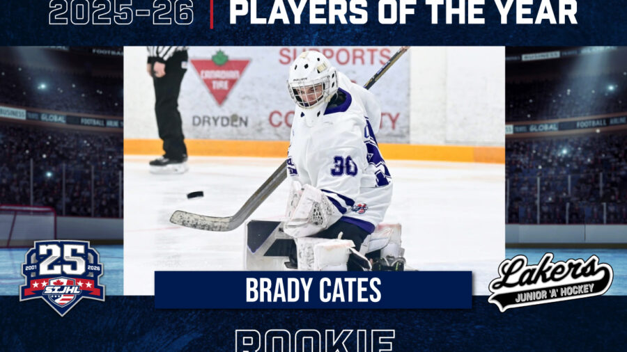 25/26 SIJHL Rookie Of The Year – Brady Cates