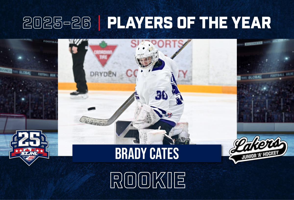 25/26 SIJHL Rookie Of The Year – Brady Cates